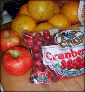 Fruit Ready for Thanksgiving Cooking