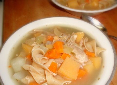 Chicken Noodle Soup - Inhabited Kitchen