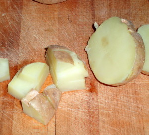 Diced Potatoes - Inhabited Kitchen