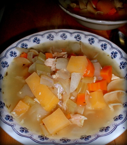 Homemade Chicken Soup - Inhabited Kitchen