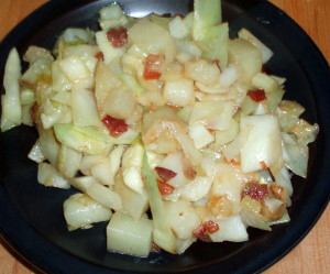 Sauteed Cabbage and Potatoes