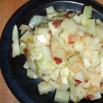 Cabbage and Potatoes, with Bacon