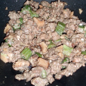 Ground Beef in Mushroom Sauce - Inhabited Kitchen