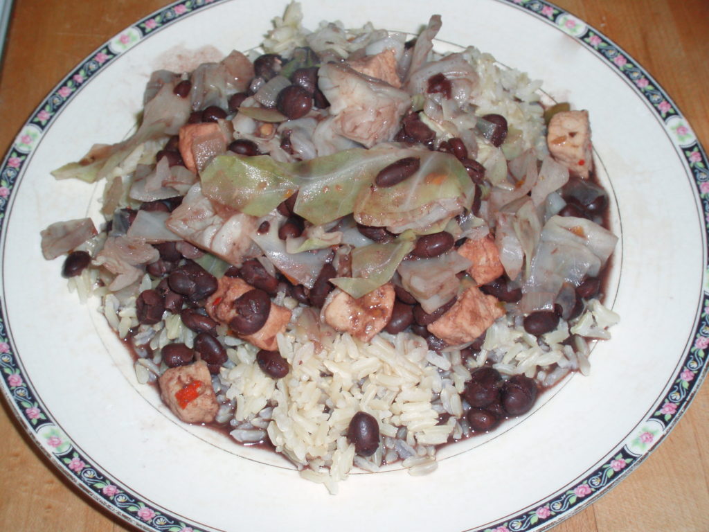 Black beans with Pork - inhabitedkitchen.com