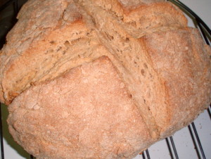 Brown Bread, cooling - Inhabited Kitchen