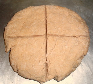 Cake of dough, slashed - Inhabited Kitchen