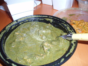 Chicken saag - mmmm - inhabitedkitchen.com