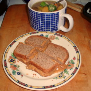 Home made whole wheat bread 