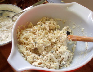 Dressing celeriac