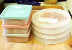 Single serve packages of raw meat, ready to cook - inhabitedkitchen.com