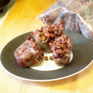 Frozen cubes of cooked beans - inhabitedkitchen.com