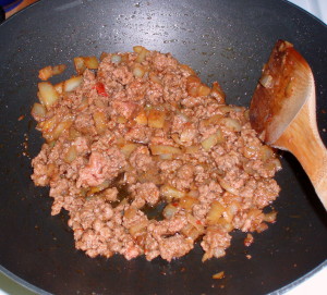 Browning meat and seassoning - inhabitedkitchen.com