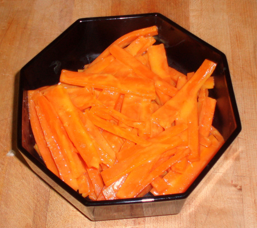 Orange Ginger Glazed Carrots - inhabitedkitchen.com