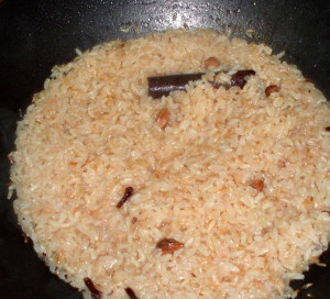 Cooked Pilau