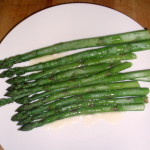 Asparagus with Lemon Butter Sauce