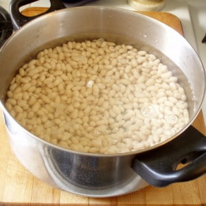 Soakeed Beans, ready to cook - www.inhabitedkitchen.com