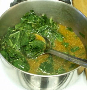 Collard Greens with Chipotle - www.inhabitedkitchen.com
