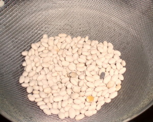 Pebble in Dried Beans - www.inhabitedkitchen.com