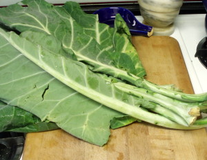 Raw collard greens - www.inhabitedkitchen.com