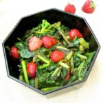 June: Spinach and Strawberries