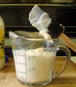 Adding Mayonnaise eto Buttermilk - www.inhabitedkitchen.com