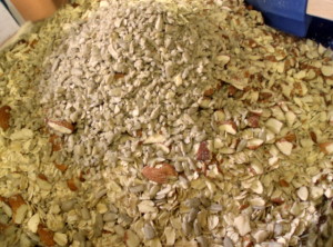 Oats, Nuts, Seeds for Homemade Granola - www.inhabitedkitchen.com