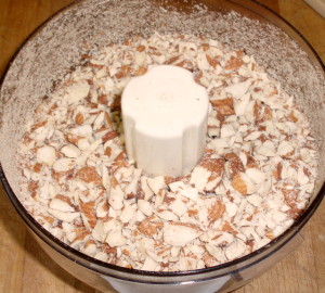 Rough Chopped Almonds for Granola - www.inhabitedkitchen.com