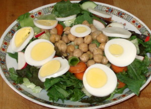 Salad for lunchc - www.inhabitedkitchen.com