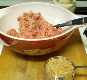 Ground meat and breadcrumbs - www.inhabitedkitchen.com