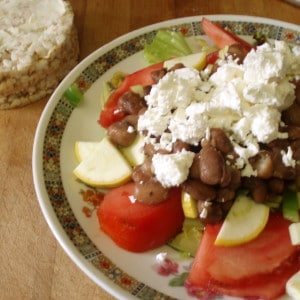 Lunch - High summer salad - inhabitedkitchen.com