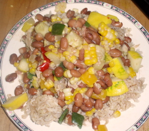 Dinner from CSA - www.inhabitedkitchen.com