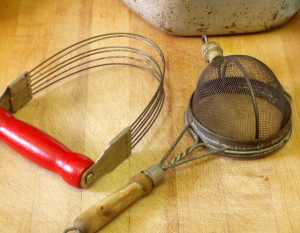 Grandma's Kitchen Tools - www.inhabitedkitchen.com