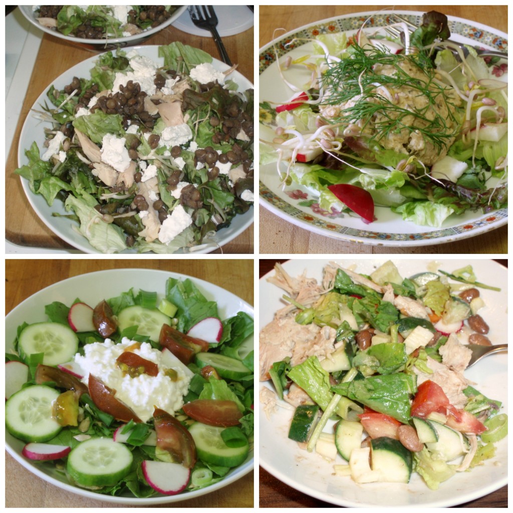 Seasonal Salads - www.inhabitedkitchen.com