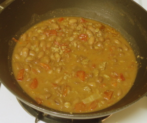Quick chili in the pan - www.inhabitedkitchen.com