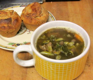 Soup, Muffins, Lunch - www.inhabitedkitchen.com