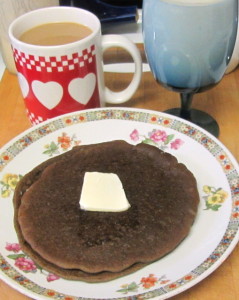 Buckwheat pancakes for Breakfast - www.inhabitedkitchen.com