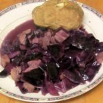 Red Cabbage Simmered with Pork