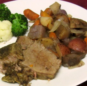 Basic slow cooker pot roast - assembles in minutes, cooks without attention, and is ready when you are. www.inhabitedkitchen.com