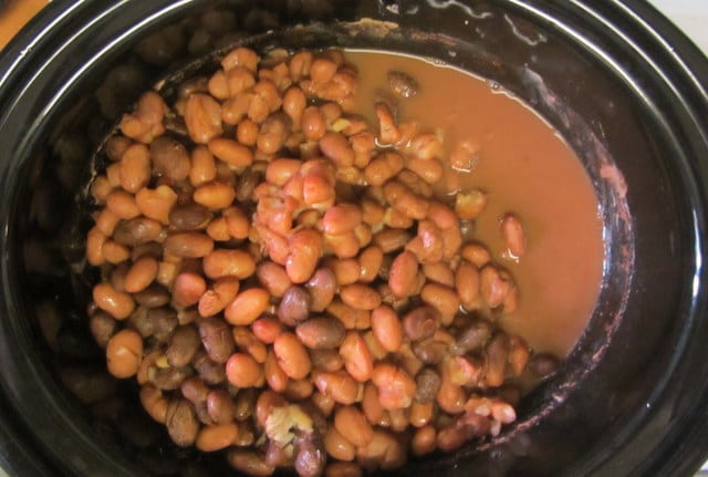 Basic Beans in a Slow Cooker