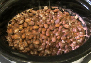 Cooked Beans in Slow Cooker - www.inhabitedkitchen.com