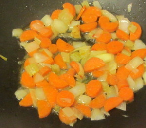 Celery, carrot and onion - mirepoix - www.inhabitedkitchen.com