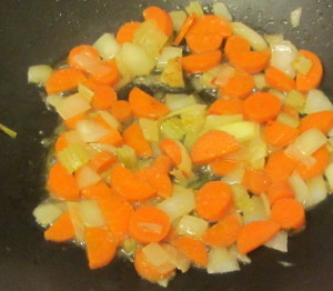 Celery, carrot and onion - mirepoix - www.inhabitedkitchen.com