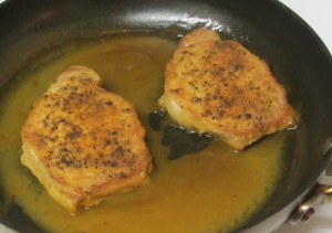 Orange Spiced Pork Chops, with sauce - www.inhabitedkitchen.com