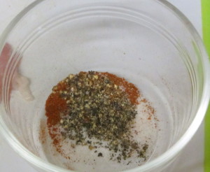 Salt, pepper and paprika dry rub - www.inhabitedkitchen.com