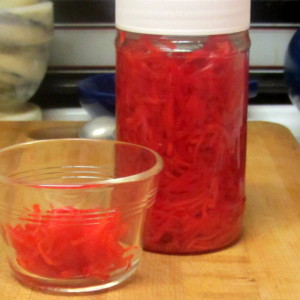 Japanese Pickled Ginger - www.inhabitedkitchen.com