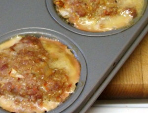 Juicy meatloaf muffins in muffin tin - www.inhabitedkitchen.com