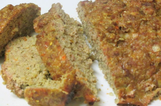 Meatloaf with quinoa and vegetables - www.inhabitedkitchen.com