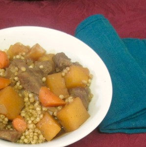 Use sorghum instead of barley to make a delicious beef stew - www.inhabitedkitchen.com