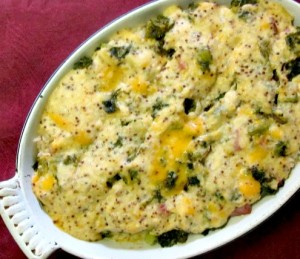 Ham and cheese bake - www.inhabitedkitchen.com