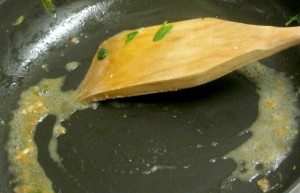 Fresh spinach and a filet of fish, ready in about 10 minutes - www.inhabitedkitchen.com